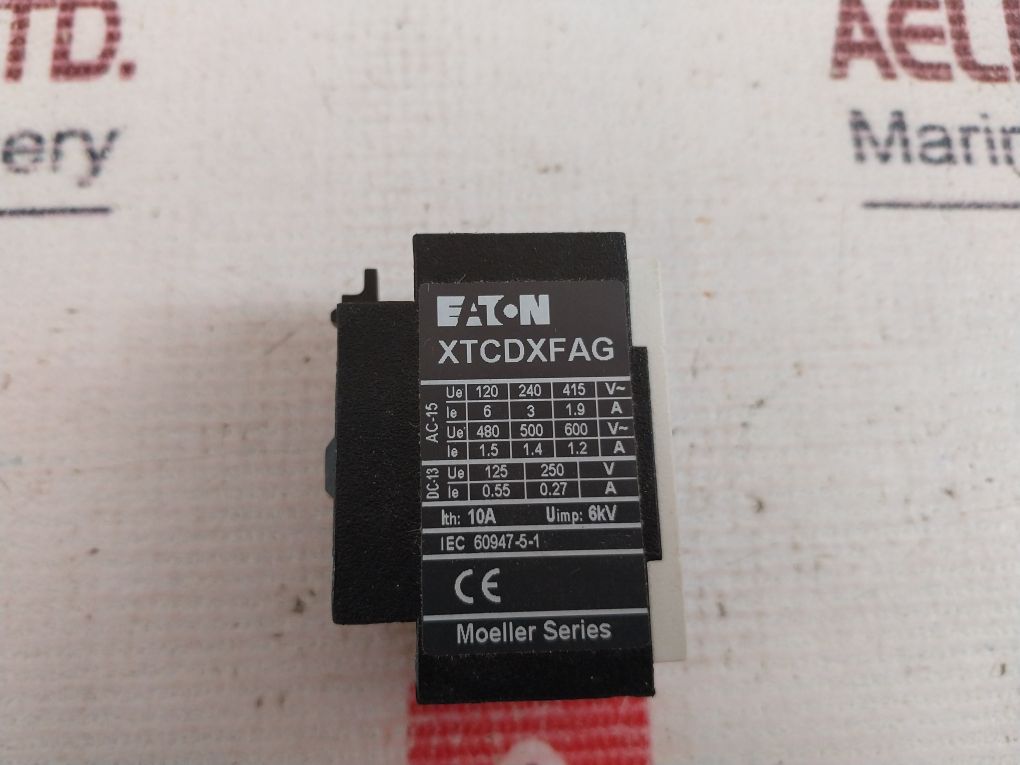 Eaton Xtcdxfag11 Auxiliary Contact Block