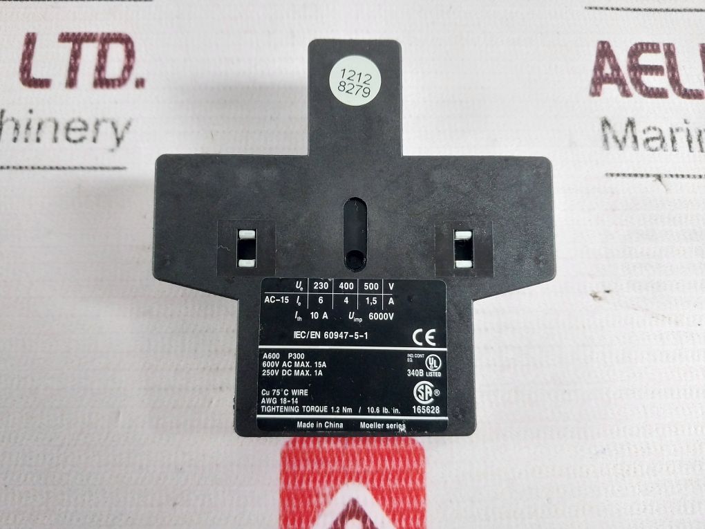 Eaton Xtcexsbn11 Motor Control Auxiliary Contact