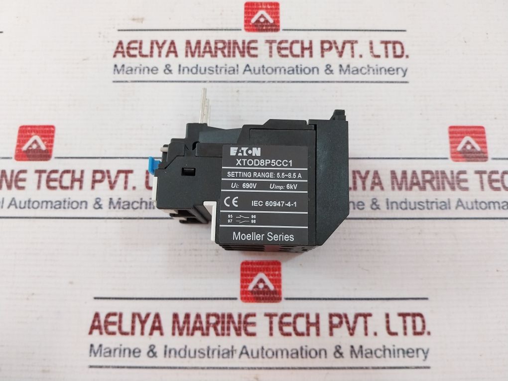 Eaton Xtod8P5Cc1 Moeller Series Thermal Overload Relay