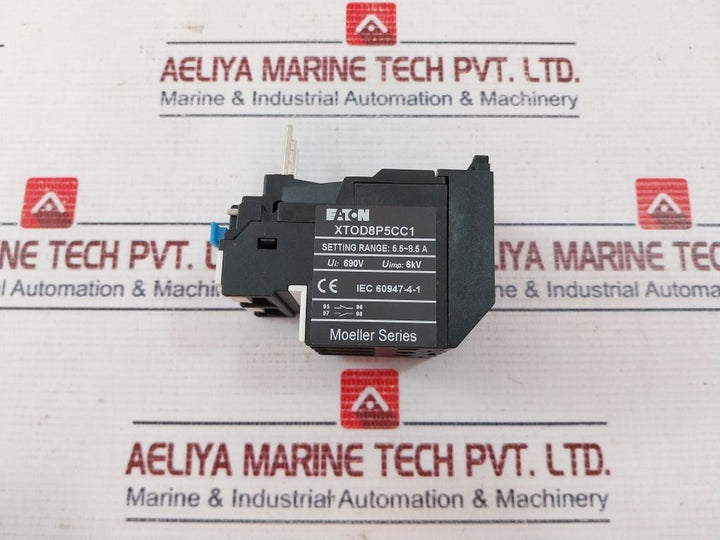 Eaton Xtod8P5Cc1 Moeller Series Thermal Overload Relay