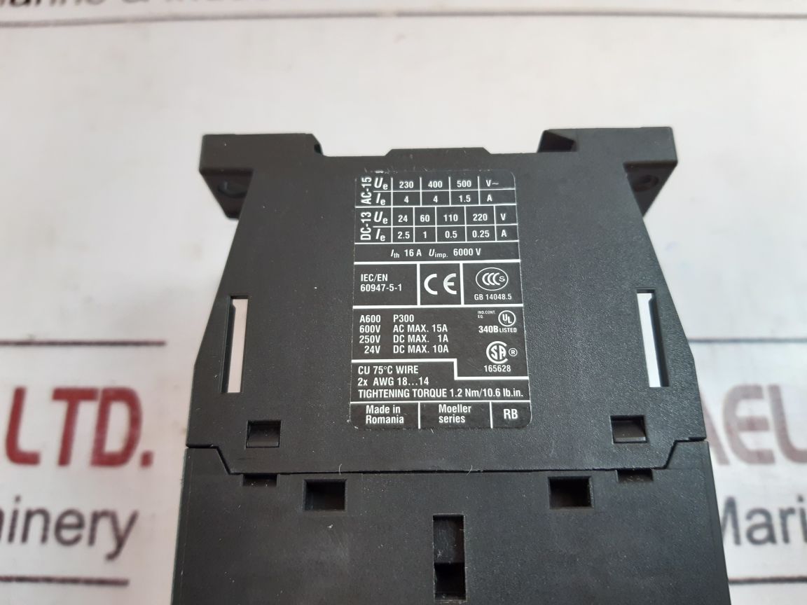 Eaton Xtre10B31 Contactor Relay