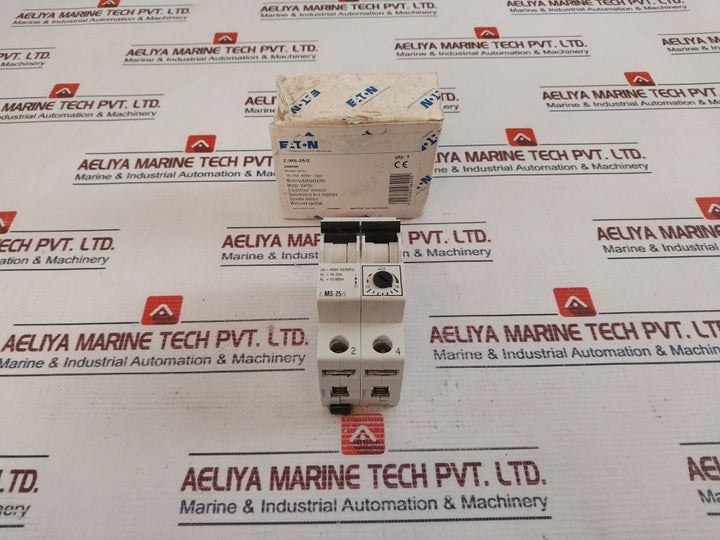 Eaton Z-ms-25/2 Motor Protective Circuit Breaker 16-25A 400V 50/60Hz