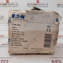 Eaton Z-ms-25/3 Electric Motor Starter 400V 50/60Hz