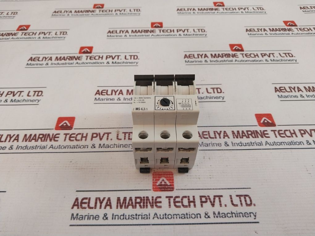 Eaton Z-ms-6,3/3 Motor Circuit Breaker 400V 50/60Hz