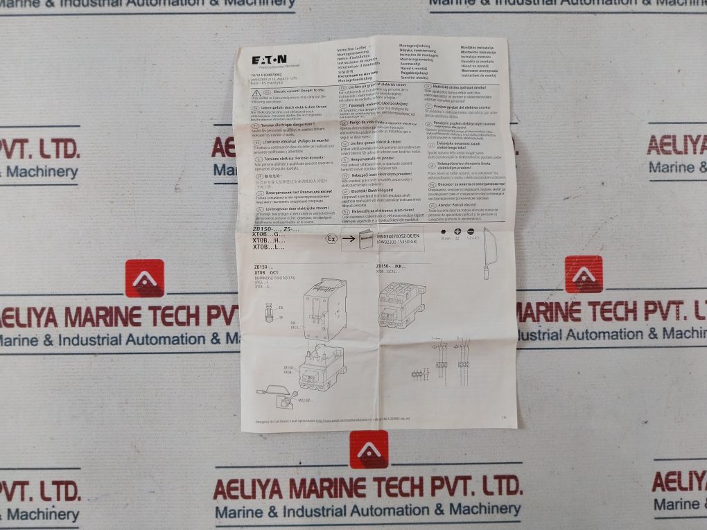 Eaton Zb150-100Kk Thermal Overload Relay 70-100A