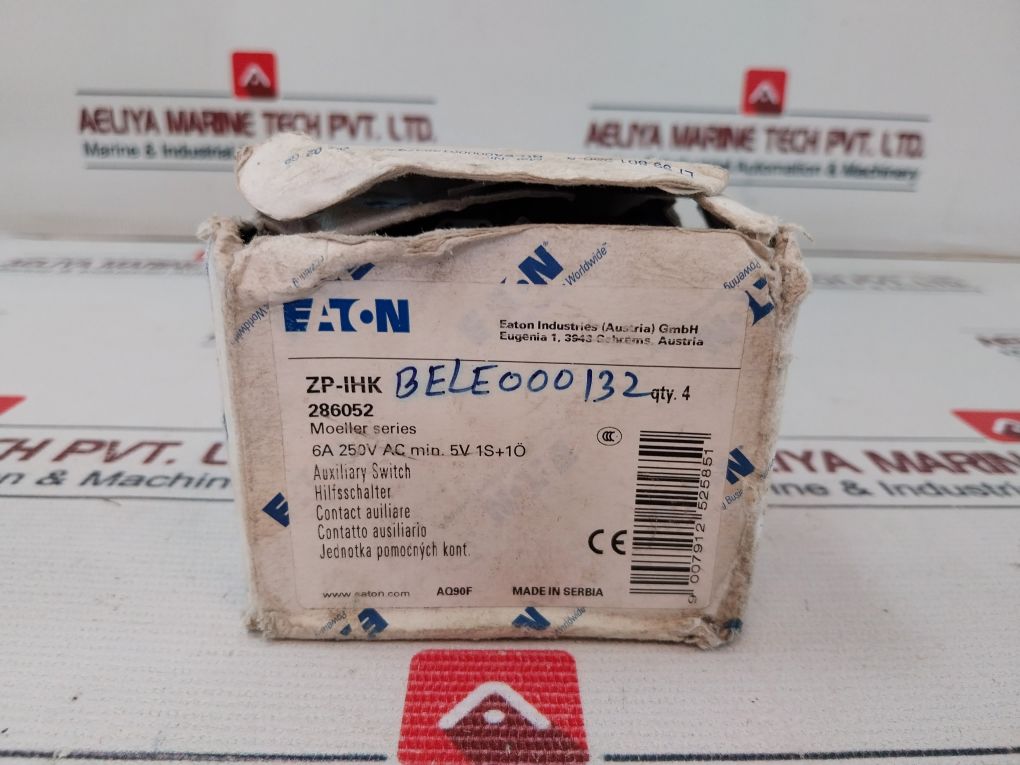 Eaton Zp-ihk Auxiliary Switch