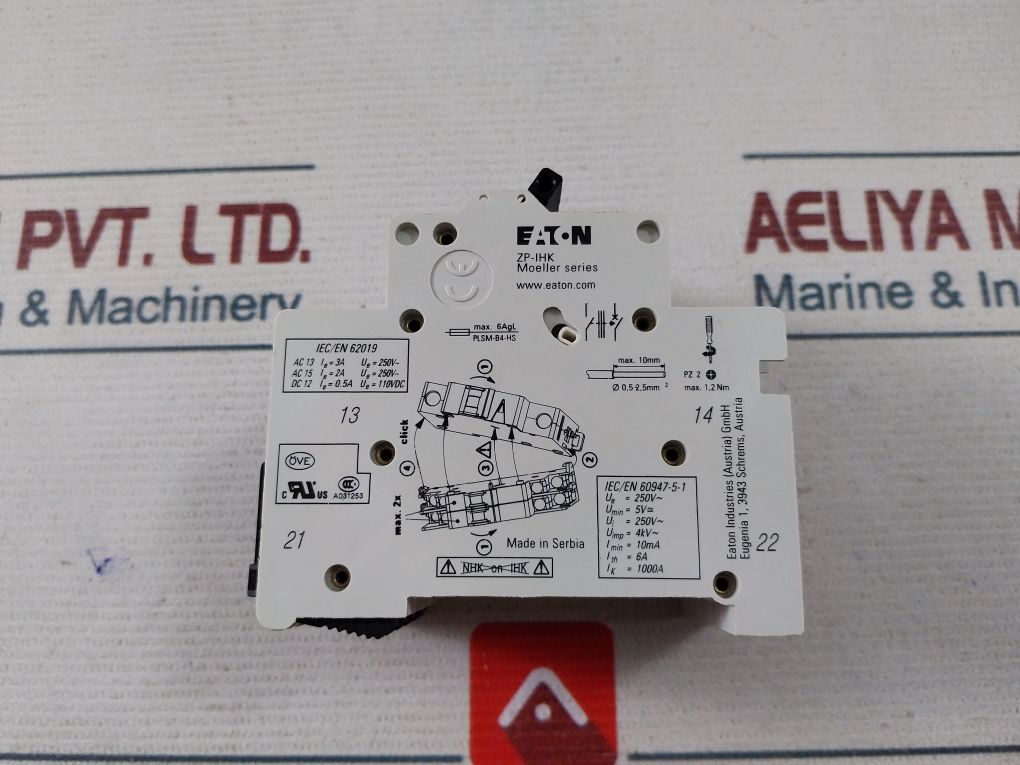 Eaton Zp-ihk Circuit Breaker
