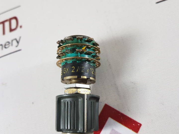 Set Of 3X Ebe Gx 2/2 × 12U Rotary Switch