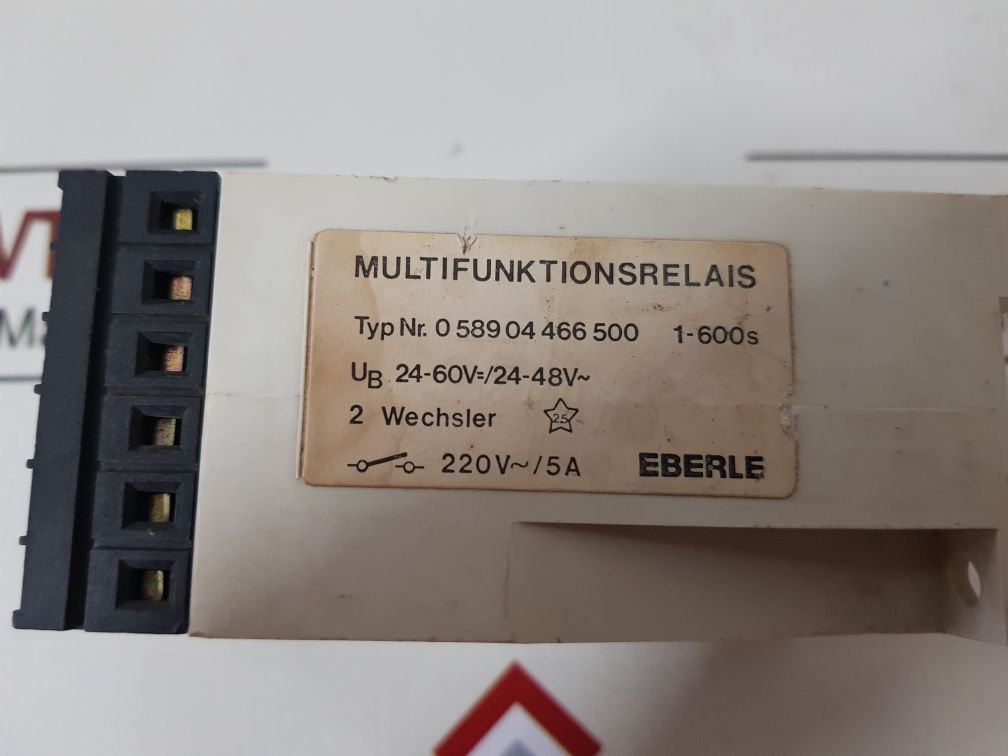 Eberle 0 589 04 466 500 Multifunctional Relay 1-600 S