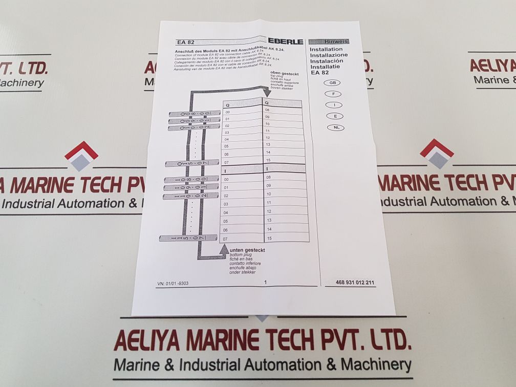 Eberle Ea-82 I/O Module