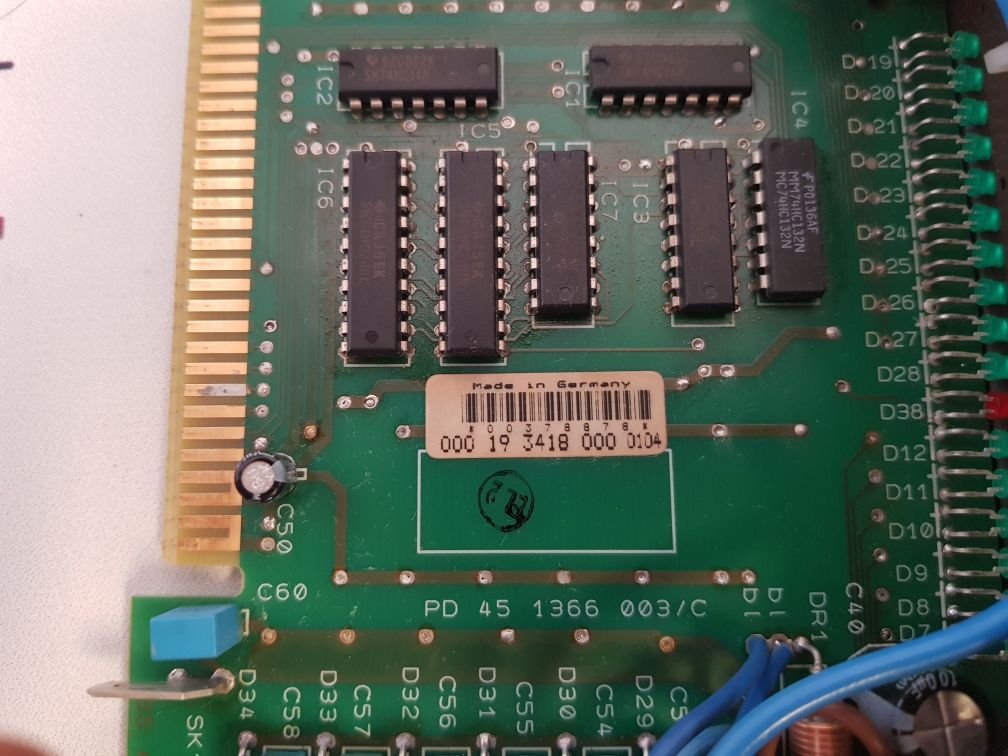 Eberle Ea-88 V Digital I/O-module Circuit Board