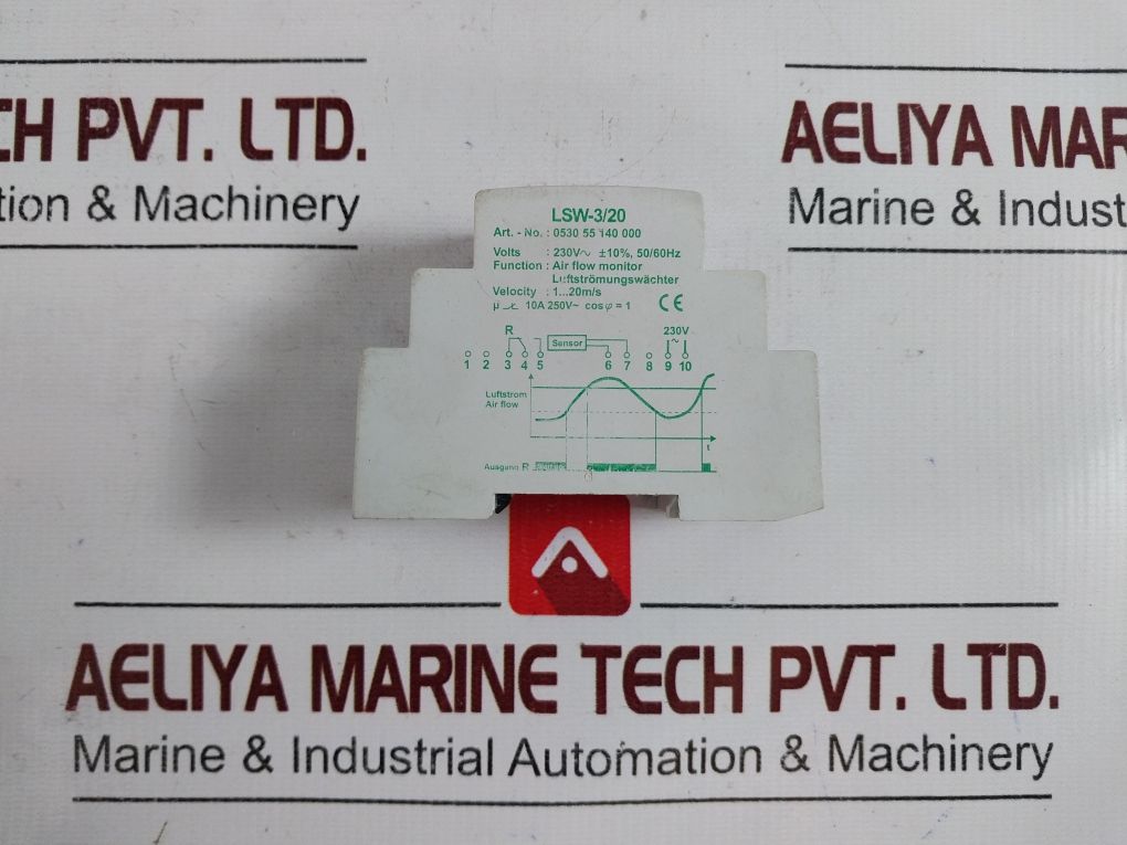 Eberle Lsw-3/20 Air Flow Monitor 0530 55 140 000