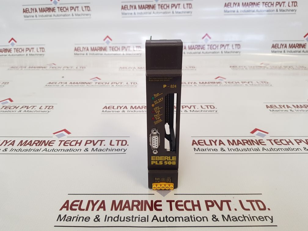 Eberle Pls 508 P-824 Processor Module 24Vdc