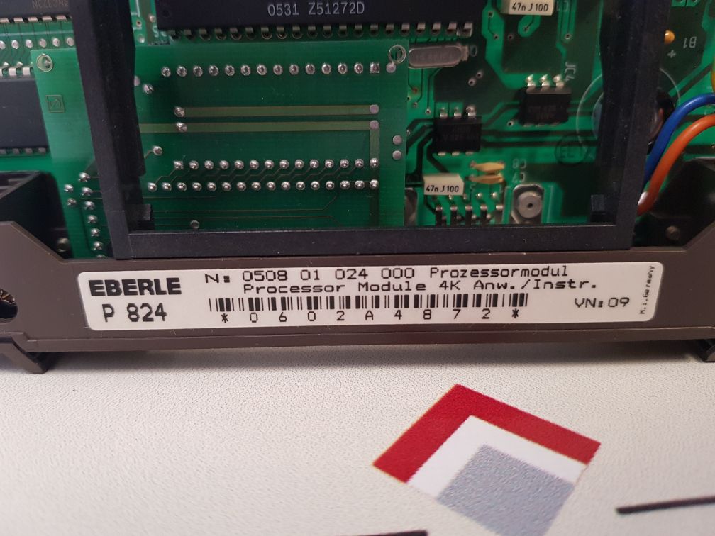 Eberle Pls 508 P-824 Processor Module 24Vdc