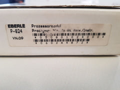 Eberle Pls 508 P-824 Processor Module 24Vdc