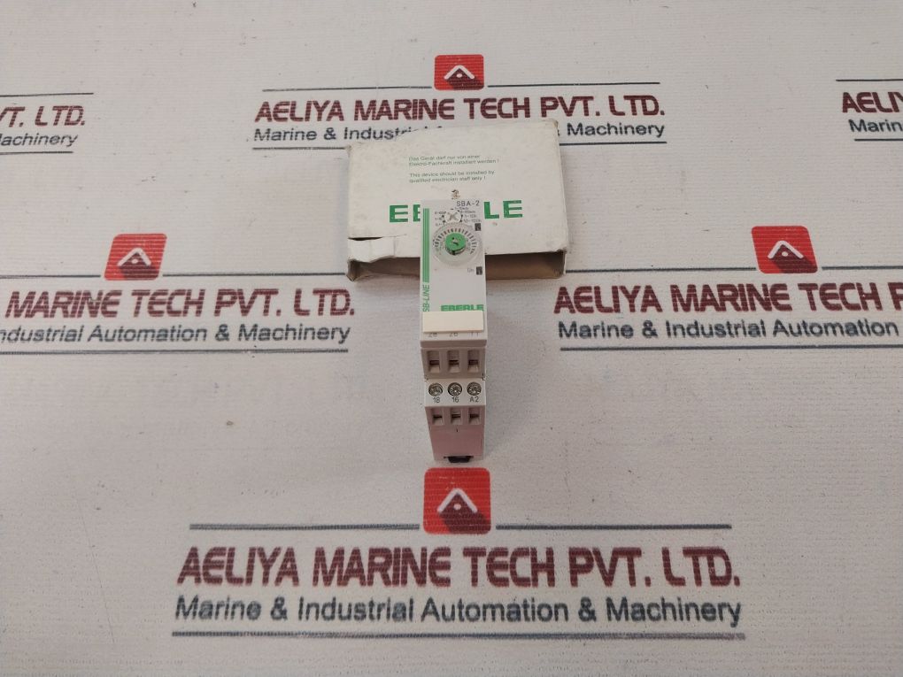 Eberle Sba-2 Time Relay 24Vdc 24-240Vac 