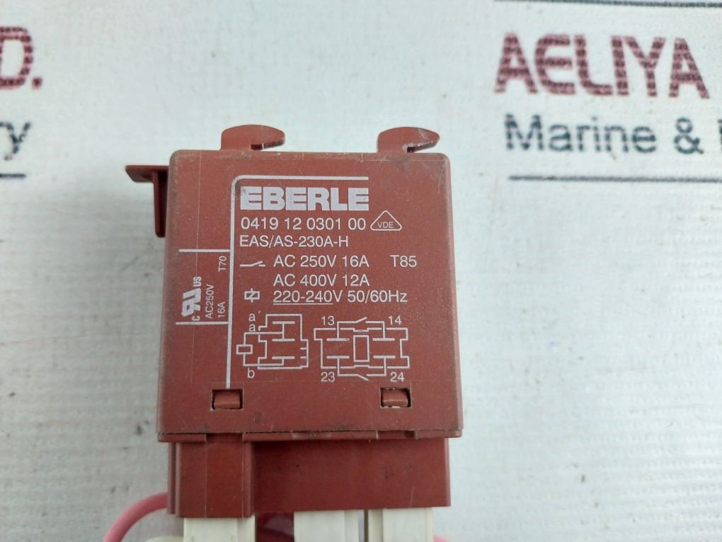 Eberle T85 Heating Relay 220-240V 50/60Hz