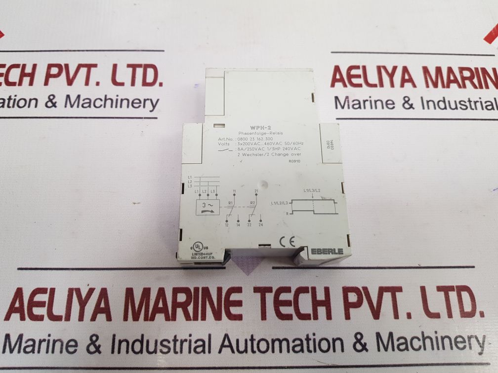 Eberle Wph-2 3 Phase Sequence Relay 0800 23 162 300