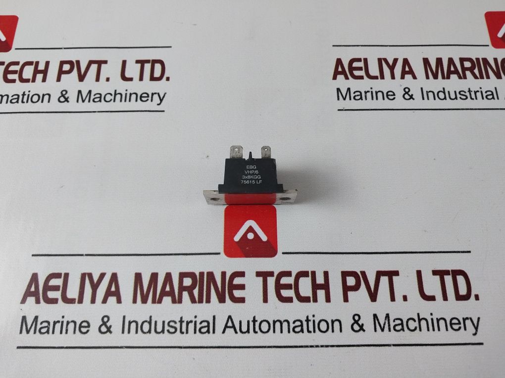 Lot Of 2X Ebg Vhp/6 Power Resistor 75615 Lf