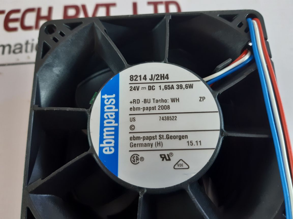 Ebm-papst 8214 J/2H4 Inverter Cooling Fan