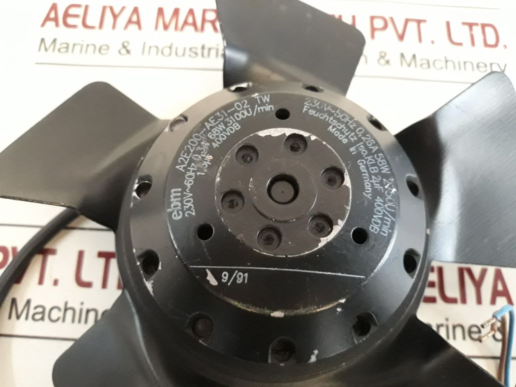 Ebm A2E200-ae31-02 Fan
