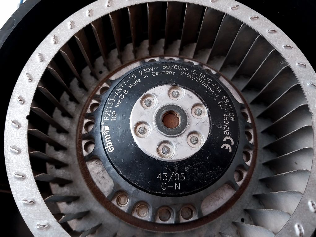 Ebm R2E133-an77-15 Centrifugal Fan And Blower