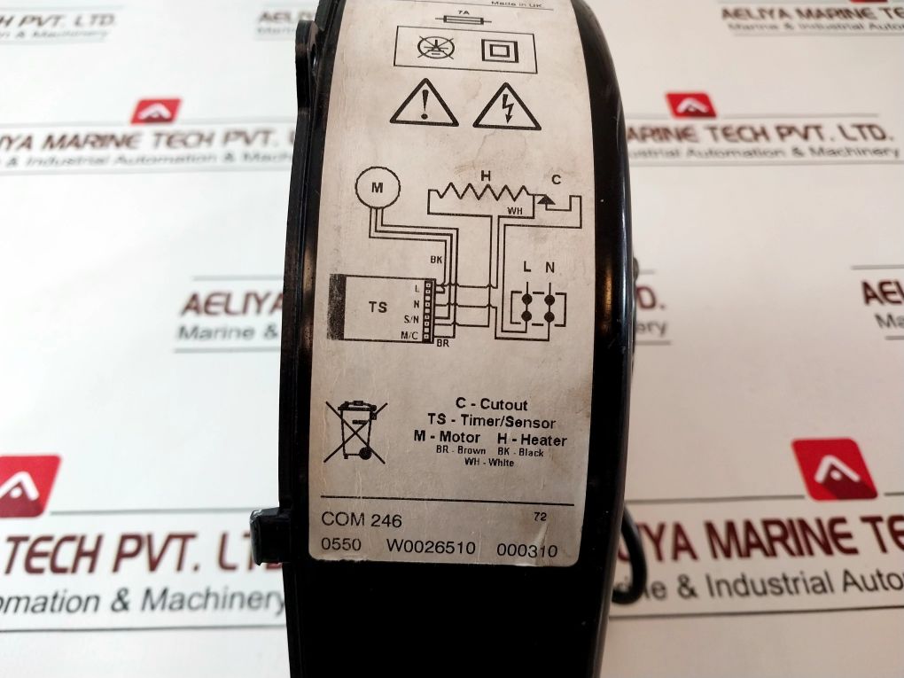 Ebm R2E133-an77-15 Centrifugal Fan And Blower