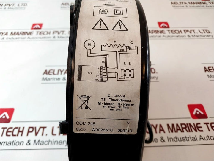 Ebm R2E133-an77-15 Centrifugal Fan And Blower
