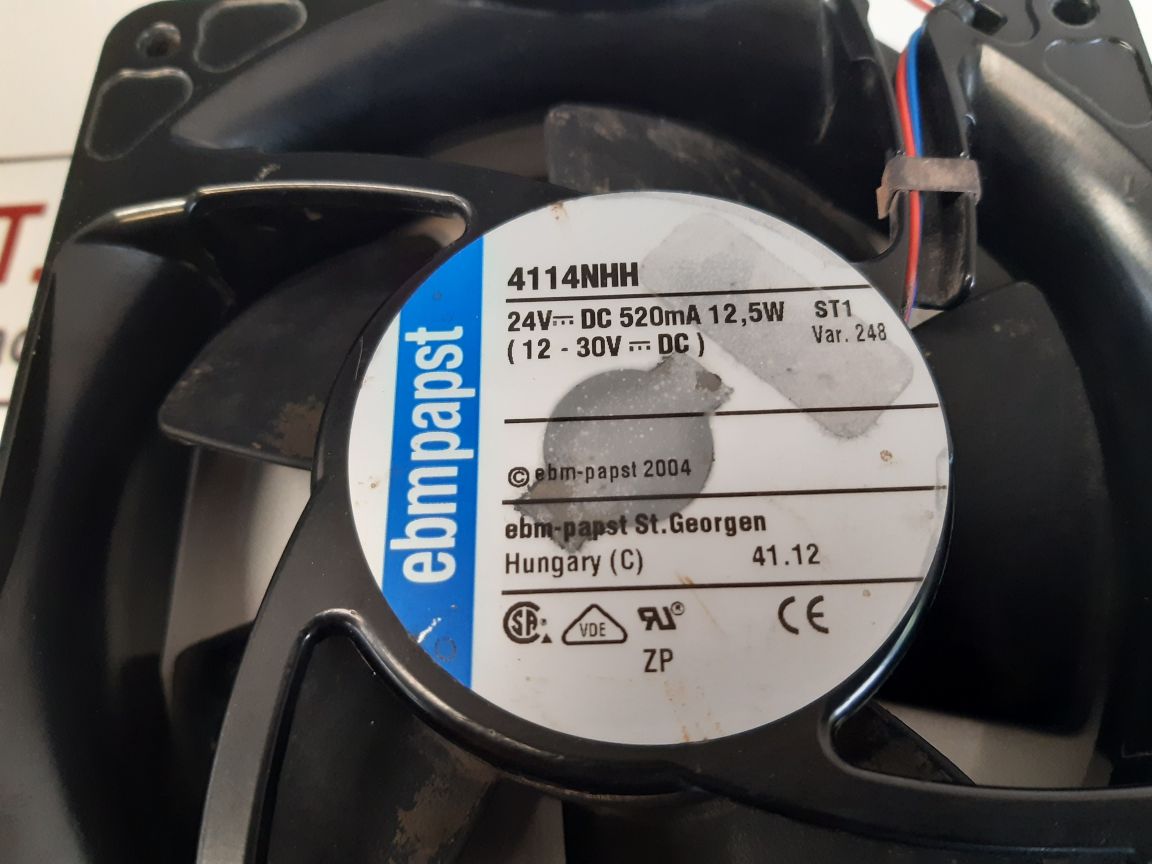Ebmpapst 4114Nhh Inverter Cooling Fan