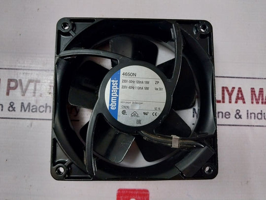 Ebmpapst 4650N High Temperature Cooling Fan 230V~50Hz 120Ma 19W