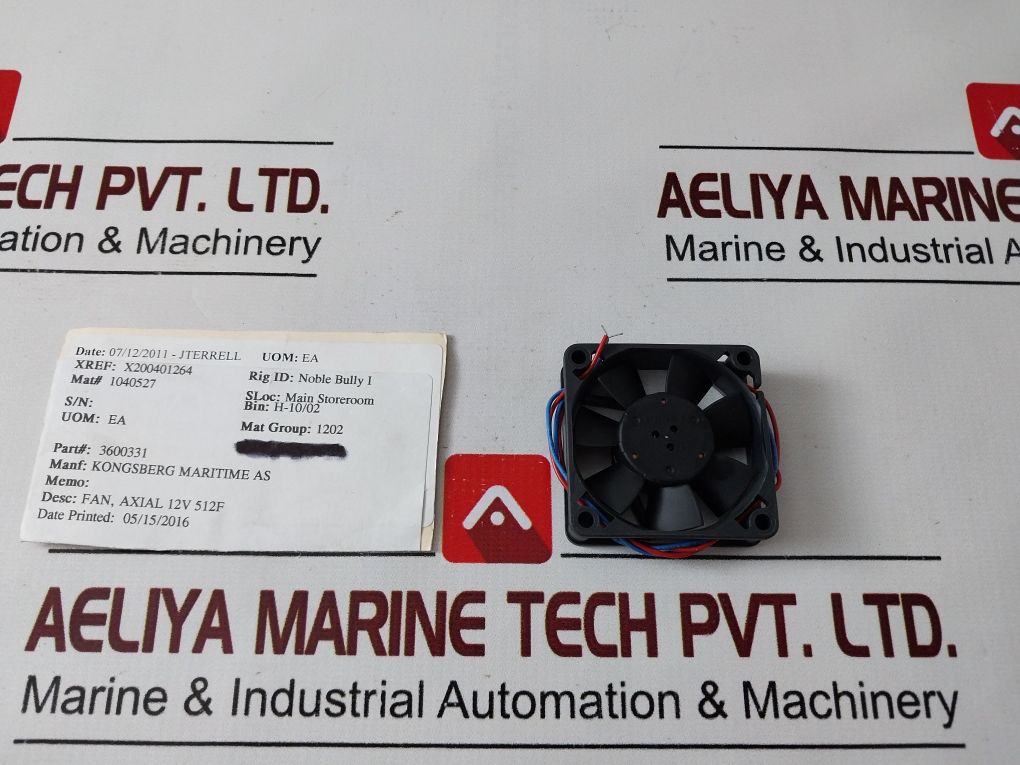 Ebmpapst 512 F Axial Fan
