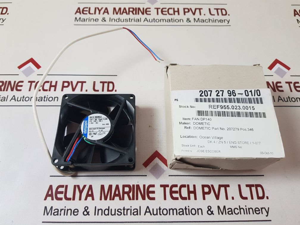 Ebmpapst 8412 Ngmle Fan