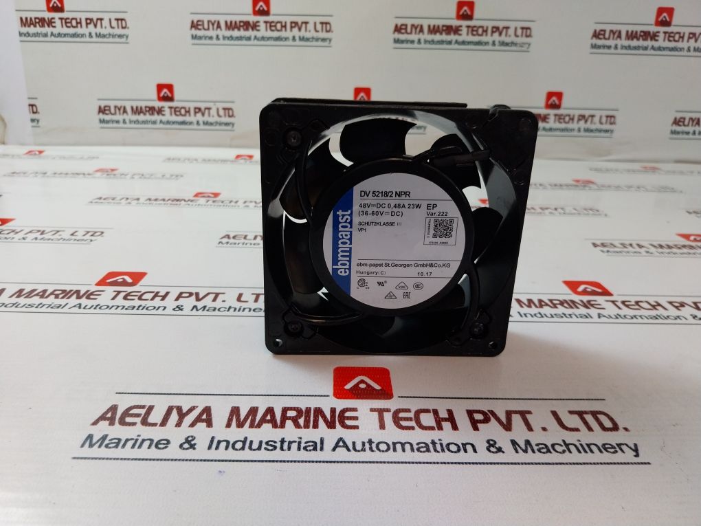 Ebmpapst Dv 5218/2 Npr Inverter Fan 48V Dc
