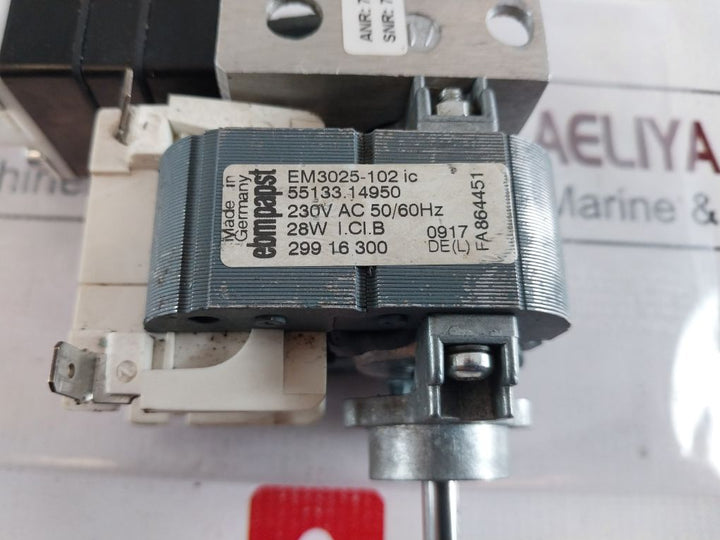 Ebmpapst Em3025-102 Ic Motor With 70050409