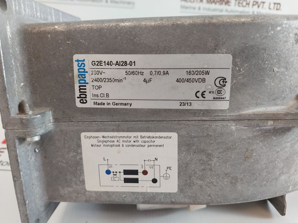 Ebmpapst G2E140-ai28-01 Centrifugal Fan/Blower Fan