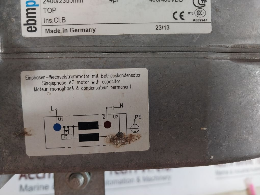 Ebmpapst G2E140-ai28-01 Blower & Centrifugal Fan