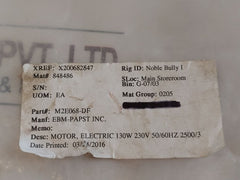Ebmpapst M2E068-df13-79 Blower /Ac Centrifugal Motor