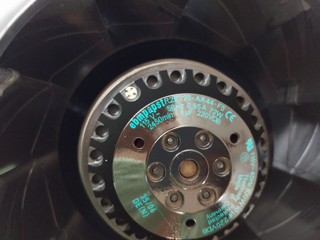 Ebmpapst R2E220-aa44-f5 Cooling Fan Thermally Protected