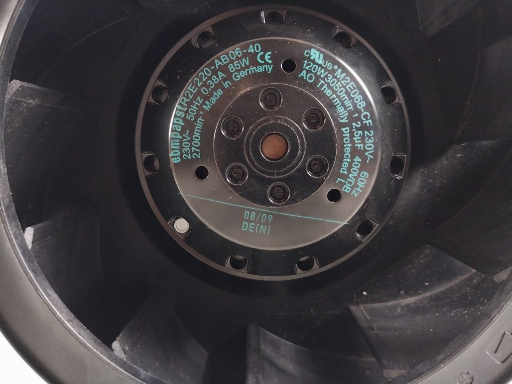 Ebmpapst R2E220-ab06-40 Motorized Impeller 230V~ 50Hz 0,38A 85W