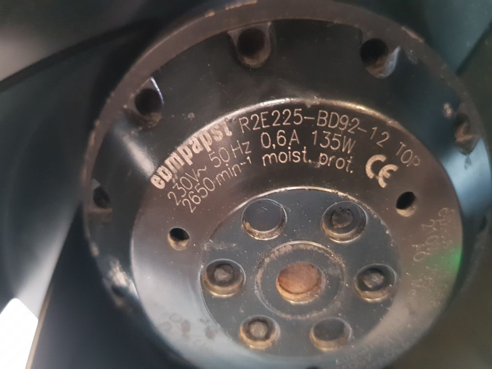 Ebmpapst R2E225-bd92-12 Centrifugal Fan
