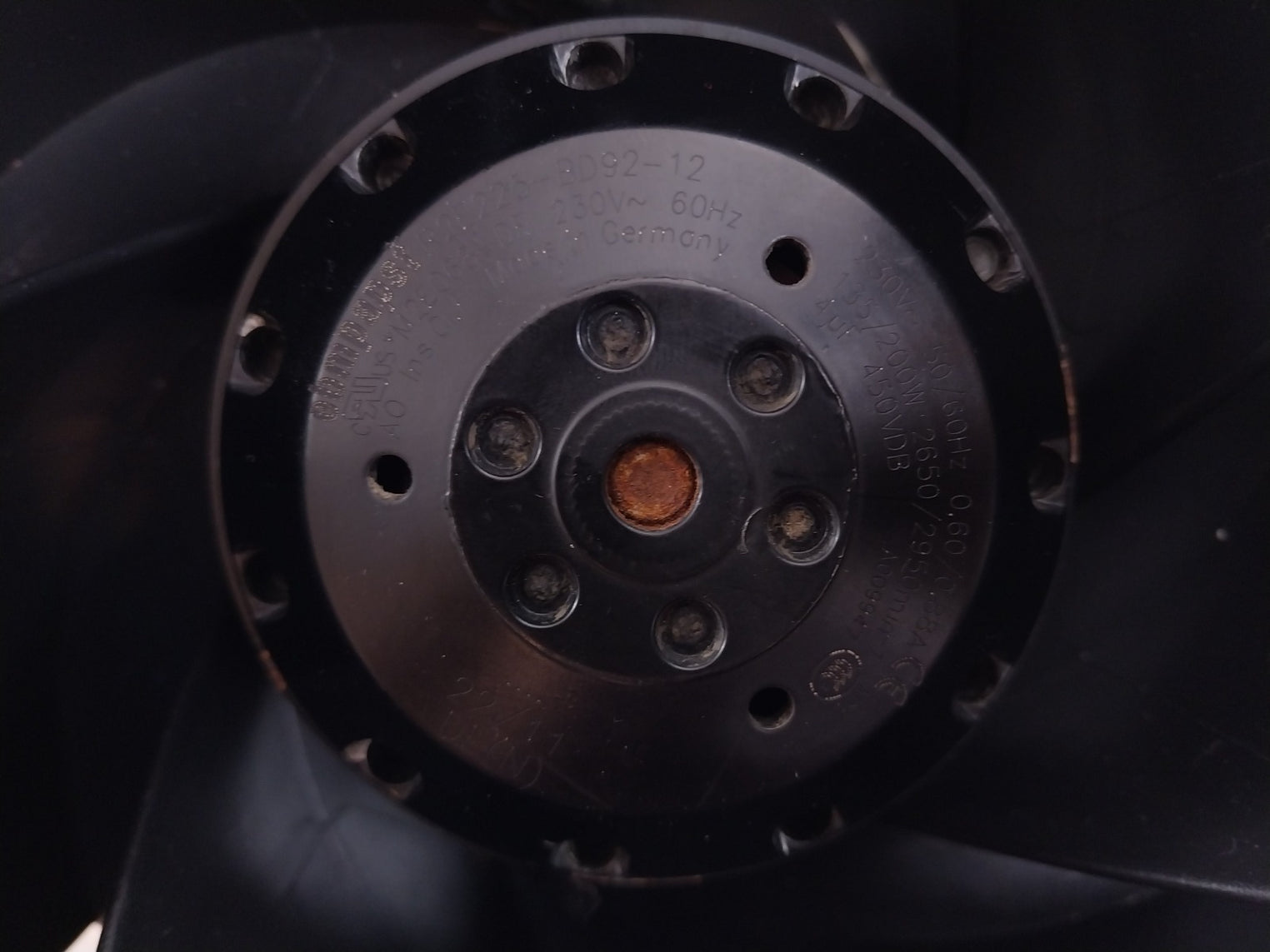 Ebmpapst R2E225-bd92-12