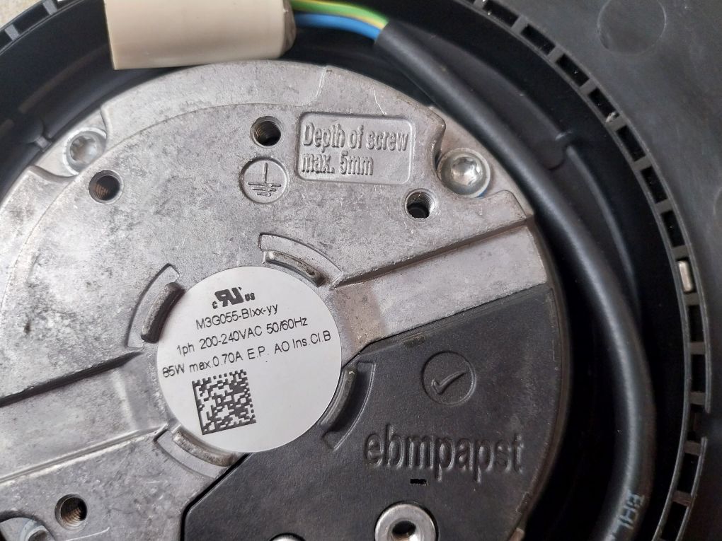 Ebmpapst R3G220-rc09-08 Centrifugal Fan