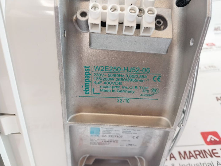 Ebmpapst W2E250-hj52-06 Fan-and-filter Unit