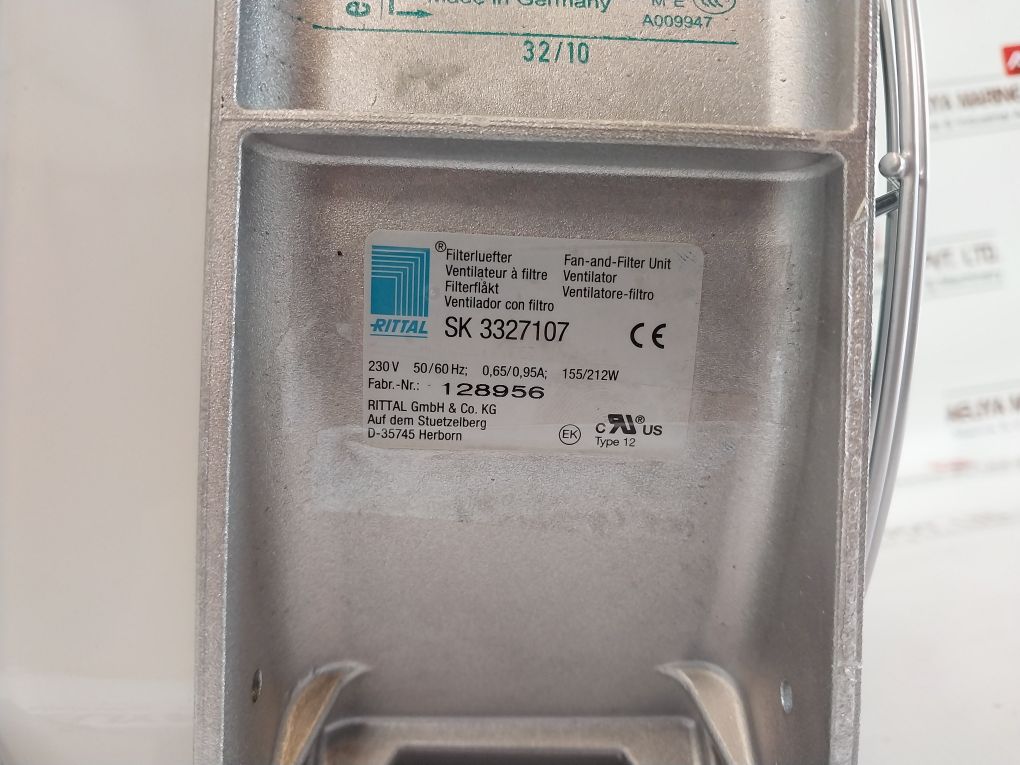 Ebmpapst W2E250-hj52-06 Fan-and-filter Unit