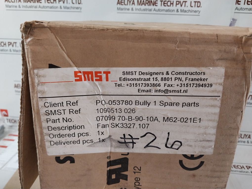 Ebmpapst W2E250-hj52-06 Fan-and-filter Unit