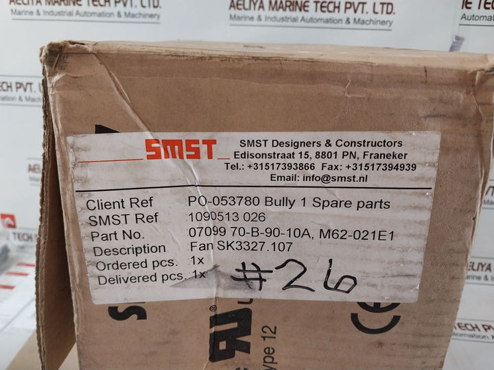 Ebmpapst W2E250-hj52-06 Fan-and-filter Unit