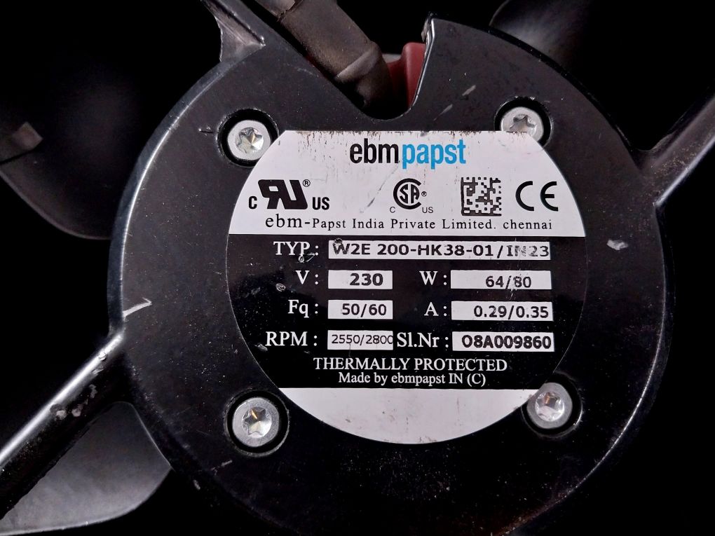 Ebmpapst W2E 200-hk38-01/In23