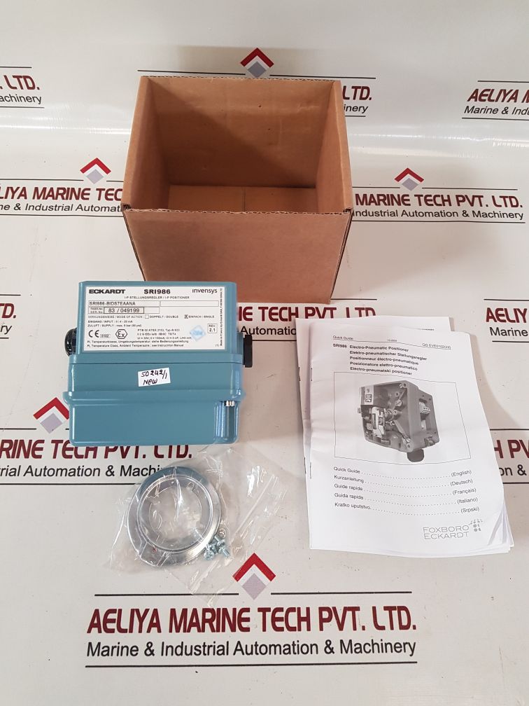 Eckardt Sri986 Electro-pneumatic Valve Positioner
