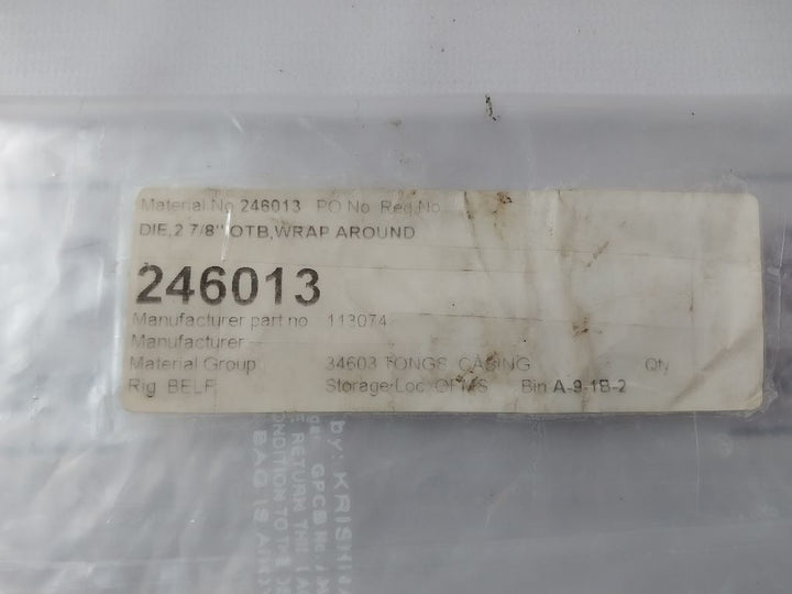 Eckel 2-7/8” Otb 113074