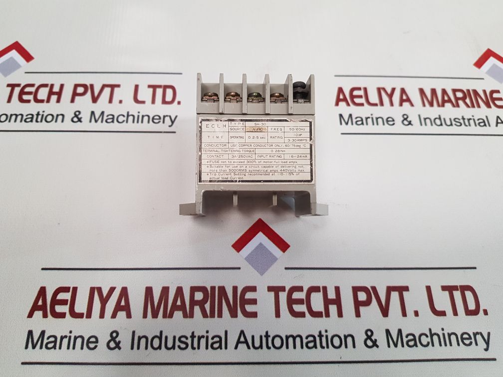 Eclh Sh-30 Overcurrent Relay